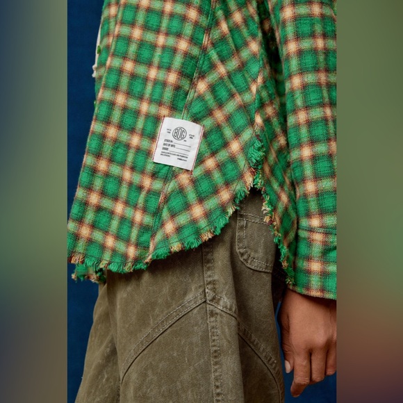 Urban Outfitters BDG Brixton Button-Down Flannel Shirt - Picture 3 of 8